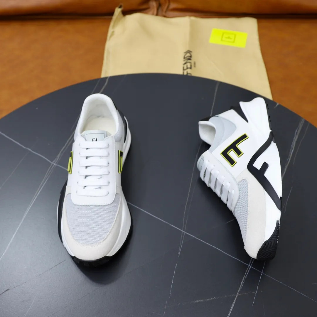 Men's men's shoes 290🔥Brand: FENDI Size: 38-44 (45, 46 customized) Grade: Original quality High version Material: Imported cowhide ➕ High-quality and comfortable lining Original lightweight non-slip outsole Style category: Travel Fashion casual shoes Versatile trend